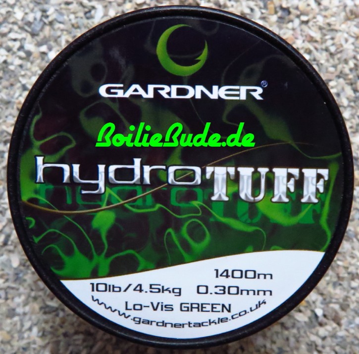 Gardner Tackle HydroTuff Lo Vis Green 10lb (4,5kg) , 0,30mm