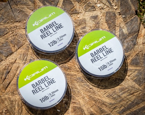 Korum Fishing Barbel Reel Line 12lb