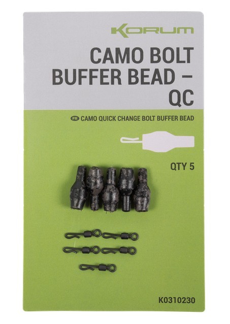 Korum Fishing Camo Bolt Buffer Bead QC