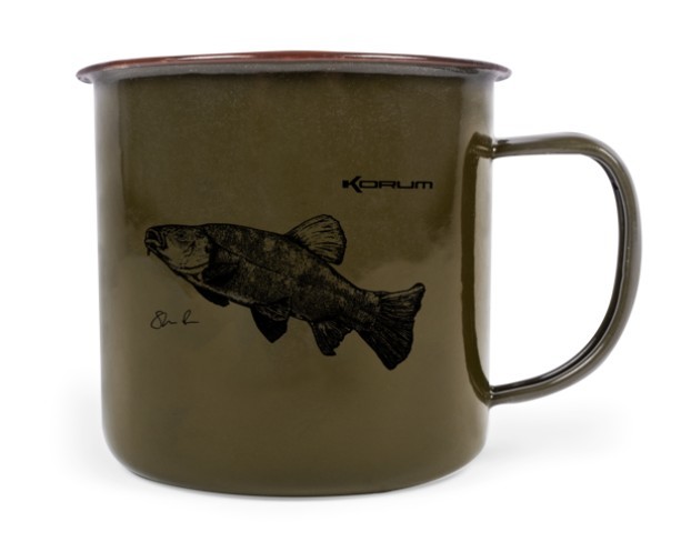 Korum Fishing Classic Enamel Mug Tench