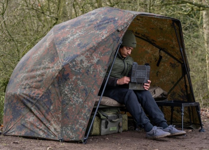 Korum Fishing Supa Lite Overnight Brolly Shelter