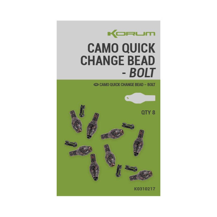 Korum Fishing Camo Quick Change Bead Bolt