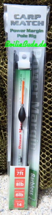 Leeda Carp Match Pre Tied Pole Rig Power Margin