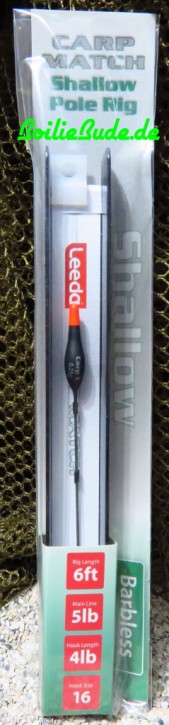 Leeda Carp Match Pre Tied Pole Rig Shallow