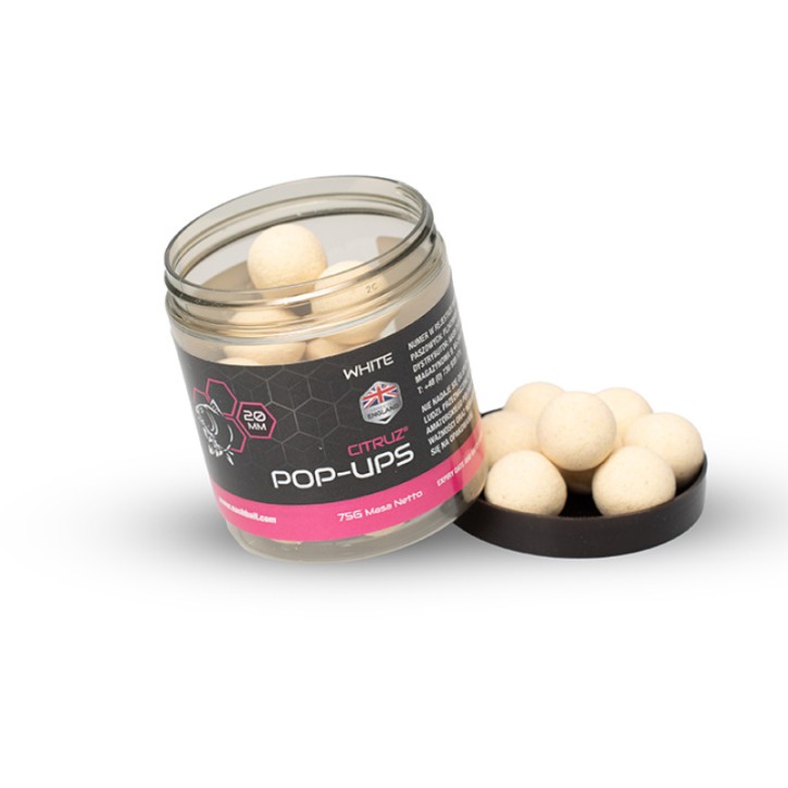 Nashbait Citruz Pop Up´s White New 15mm