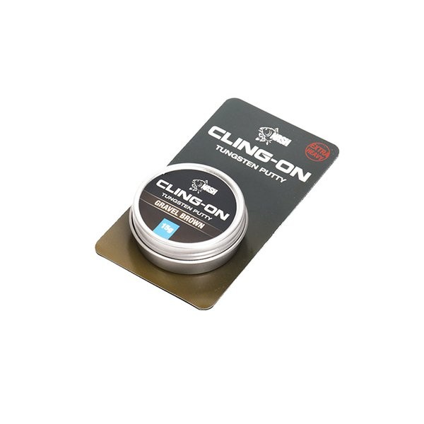 Nash Tackle Cling-On Tungsten Putty Gravel-Brown