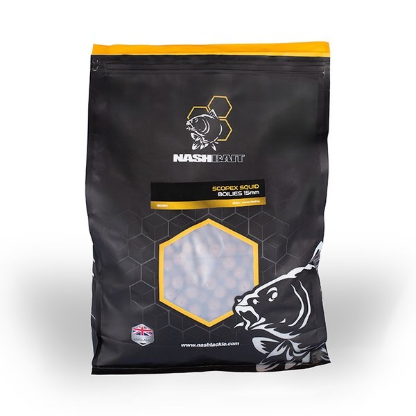 Nashbait Scopex Squid Boilies 2024 5kg / 24mm