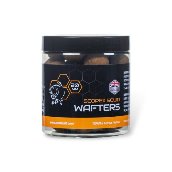 Nashbait Scopex Squid Wafters 2025 20mm