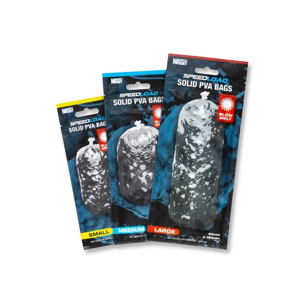 Nash Tackle Speedload Solid PVA Bags Slow Melt