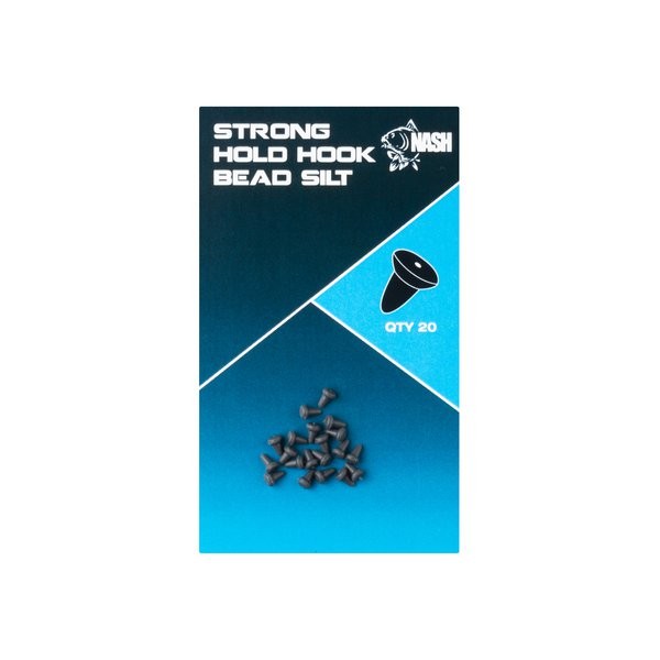 Nash Tackle Strong Hold Hook Beads Silt Black