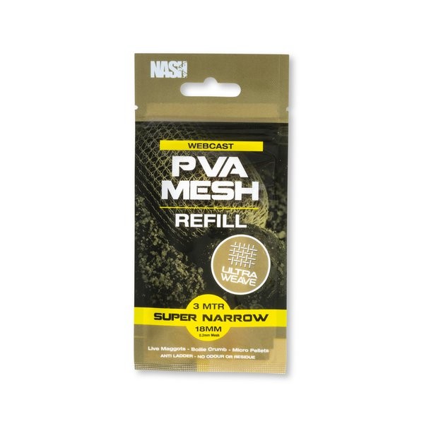 Nash Tackle Webcast Ultra Weave PVA Refill Super Narrow