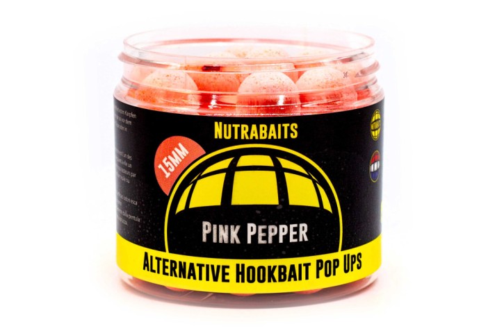 Nutrabaits Pink Pepper Pop Up´s 15mm