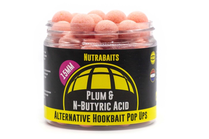 Nutrabaits Plum & N-Butyric Alternativ Pop Up´s 18mm