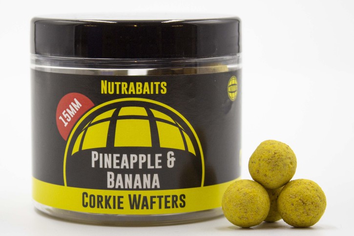 Nutrabaits Pineapple & Banana Corkie Wafter 15mm