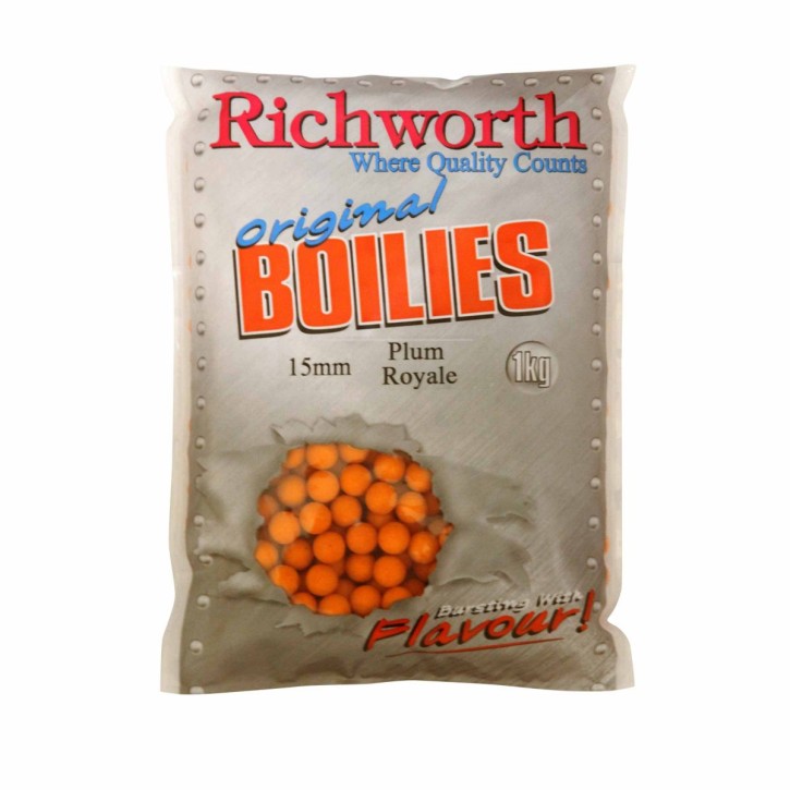 Richworth Plum Royale Boilies 5kg 15mm
