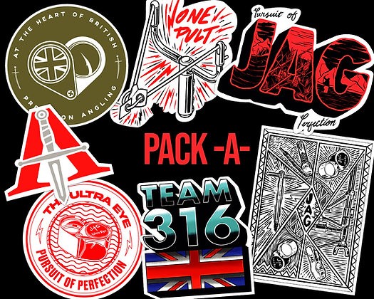 JAG Products Sticker Pack A