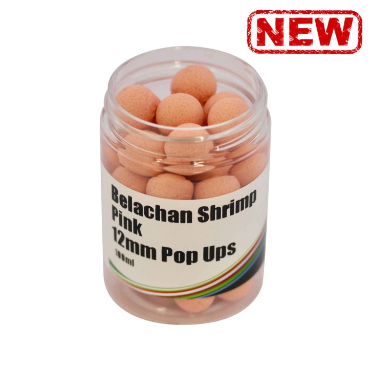 Mistral Baits Belachan Shrimp Pink Pop Up´s 12mm