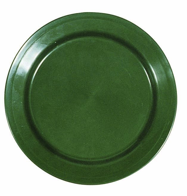 Mil-Com Polypropylene Plate, Kunststoffteller flach