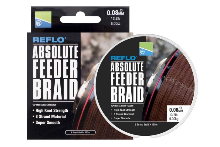 Preston Innovations Reflo Absolute Feeder Braid 0,10mm