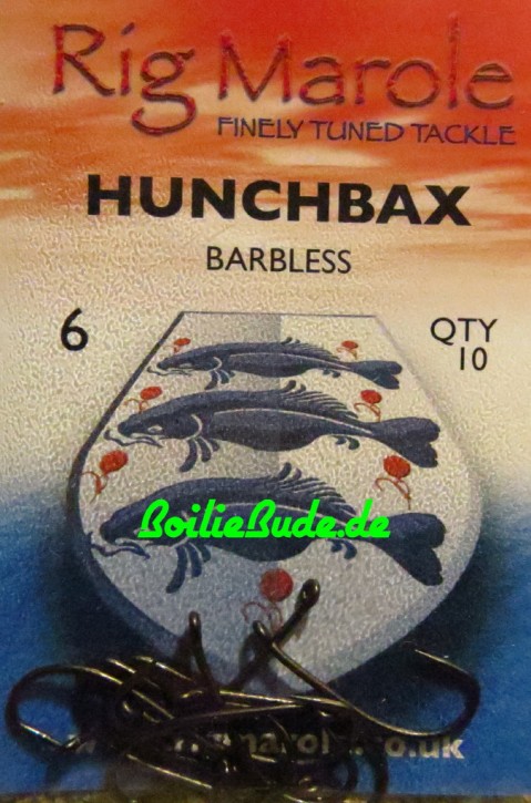 Rig Marole Hunchbax Hooks Größe 6, Barbless, ohne Widerhaken