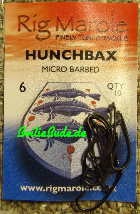Rig Marole Hunchbax Hooks Größe 6, Barbed, mit Widerhaken