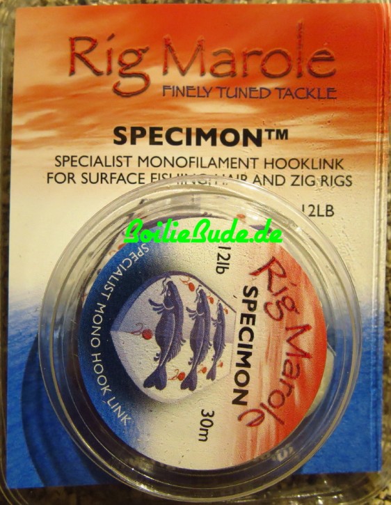 Rig Marole Specimon Line 12lb, 30m