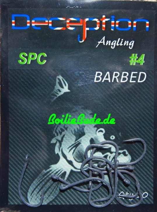 Deception Angling SPC Haken Größe 4 mit Widerhaken