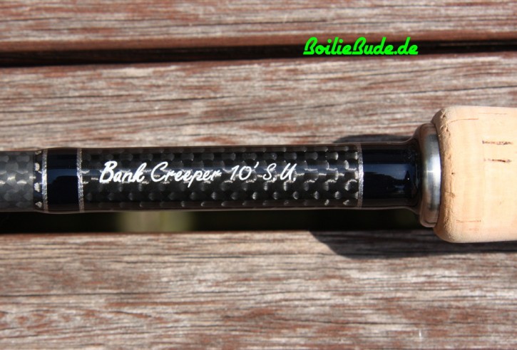 Free Spirit Fishing S-Range Bank Creeper S.U. (stepped up), 10ft Karpfenrute mit 3lb