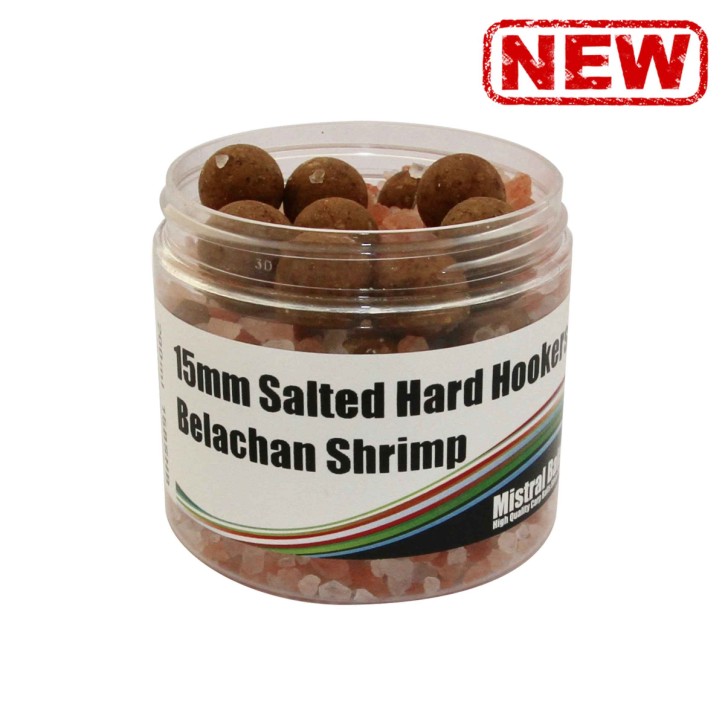 Mistral Baits Belachan Shrimp Cured Hard Hookbaits 15mm