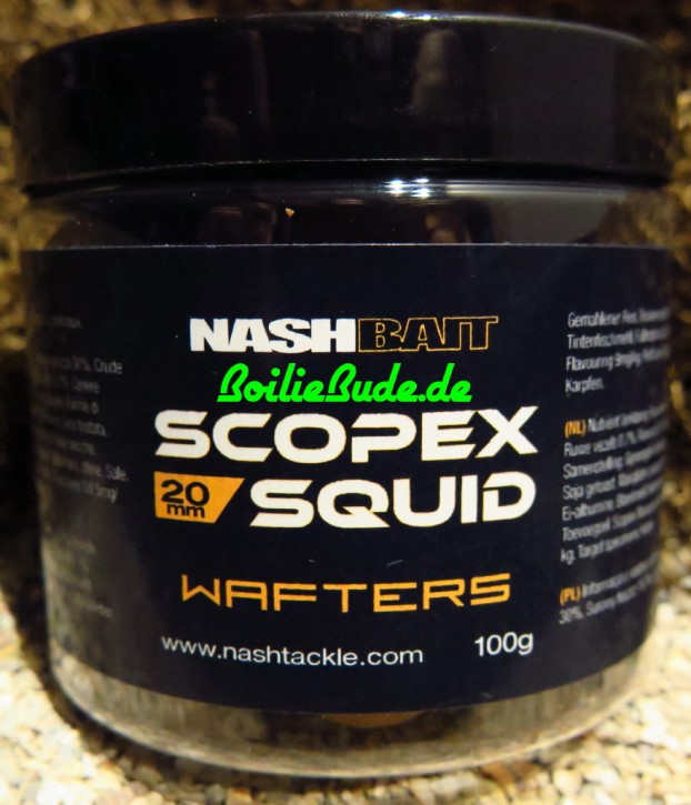 Nashbait Scopex Squid Wafters 20mm, 100gr.