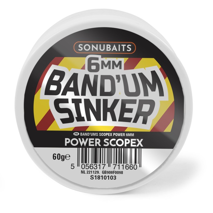 Sonubaits Band'um Sinkers Power Scopex 6mm