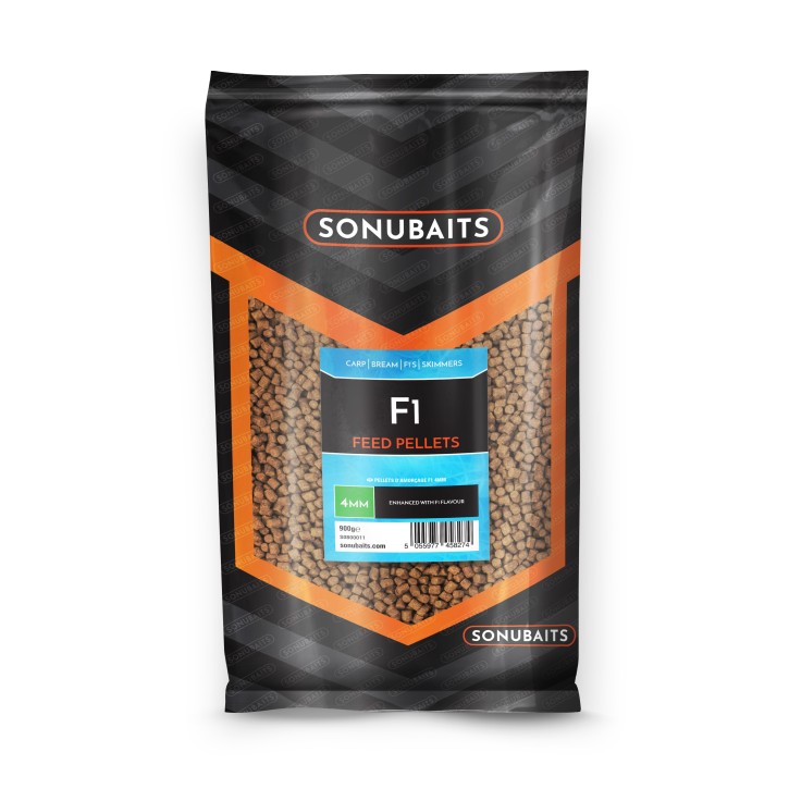 Sonubaits F1 Feed Pellets 4mm, 900gr.