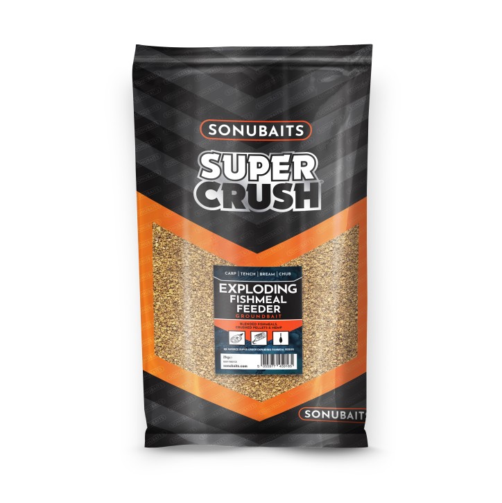 Sonubaits Super Crush Exploding Fishmeal Feeder, 2kg