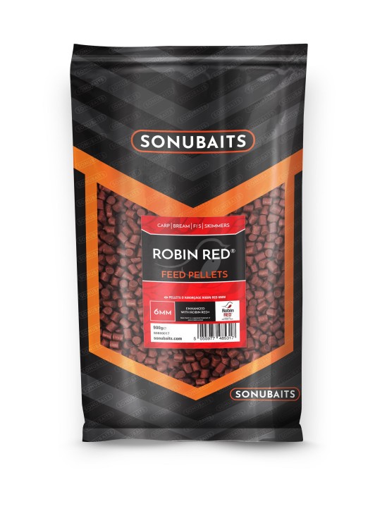 Sonubaits Robin Red Feed Pellets 6mm, 900gr.