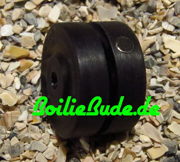 Steve Neville Bissanzeiger Ersatzrad Schwarz, 1 Magnet