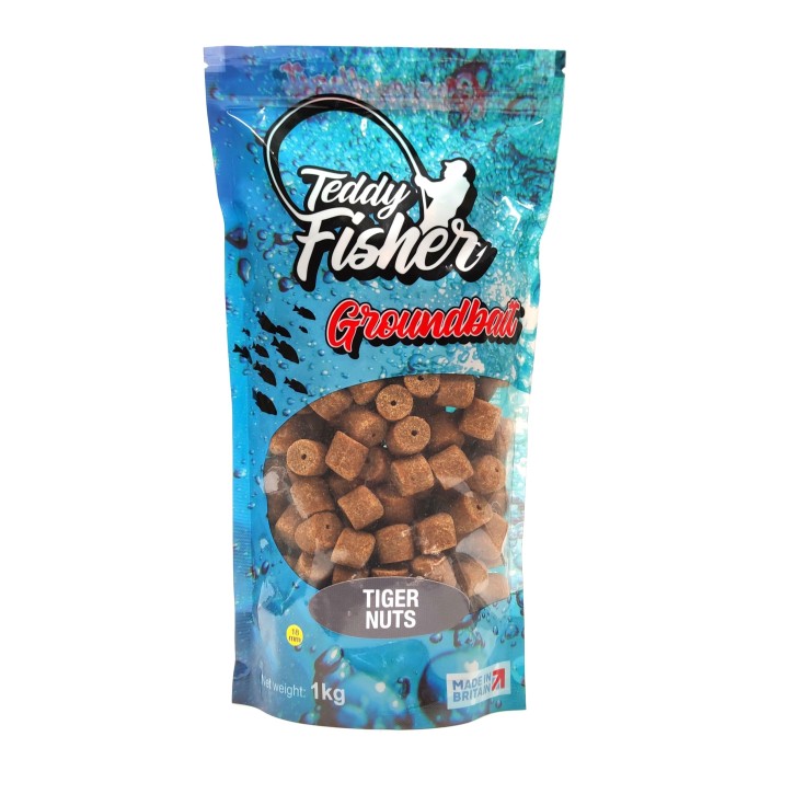 Teddy Fisher Pre-Drilled Pellet Tigernut 18mm, 1kg