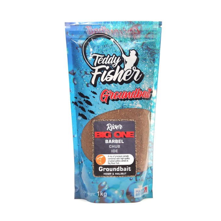 Teddy Fisher River Big One Hemp & Halibut, 1kg