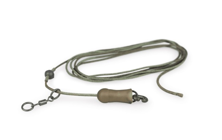 Thinking Anglers Leadcore 45lb Olive Camo Ready Leader C-Clip (3)