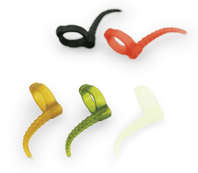 Thinking Anglers Zig Kickers Bloodworm Red