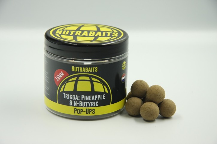 Nutrabaits Trigga Pineapple & N-Butyric Pop Up´s 15mm