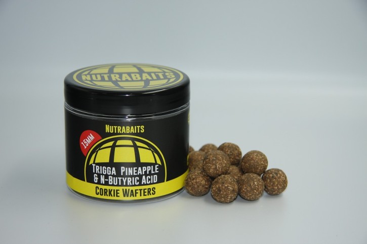 Nutrabaits Trigga Pineapple & N-Butyric Corkie Wafter 15mm