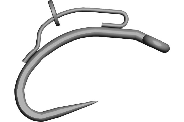 Mustad BBS Continental Barbless, ohne Widerhaken Hakengröße 8