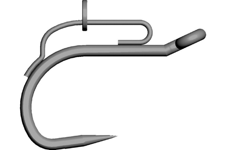 Mustad BBS Chodda Barbless Größe 4, ohne Widerhaken