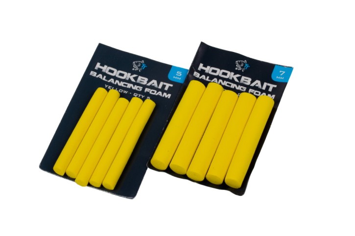Nash Tackle Hookbait Balancing Foam, gelb 5mm